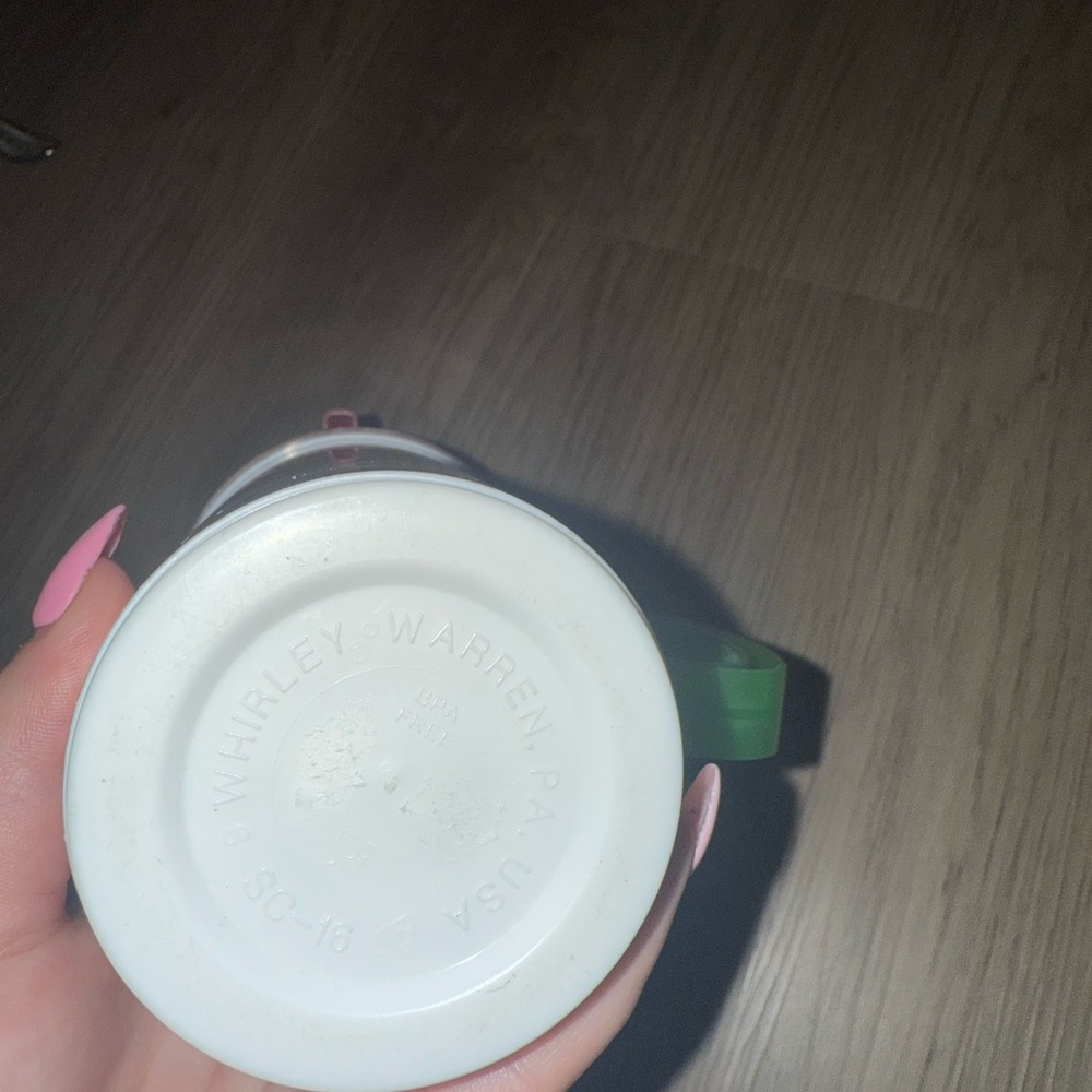 Disney Mug with Red Lid and Green Handle - Picture 5 of 5